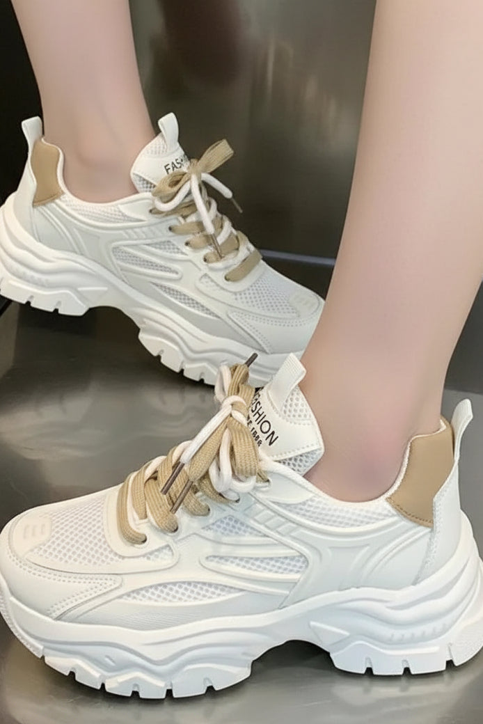 Platform Chunky Sole Casual Sneakers