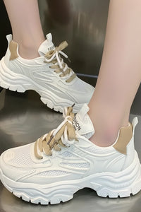 Platform Chunky Sole Casual Sneakers