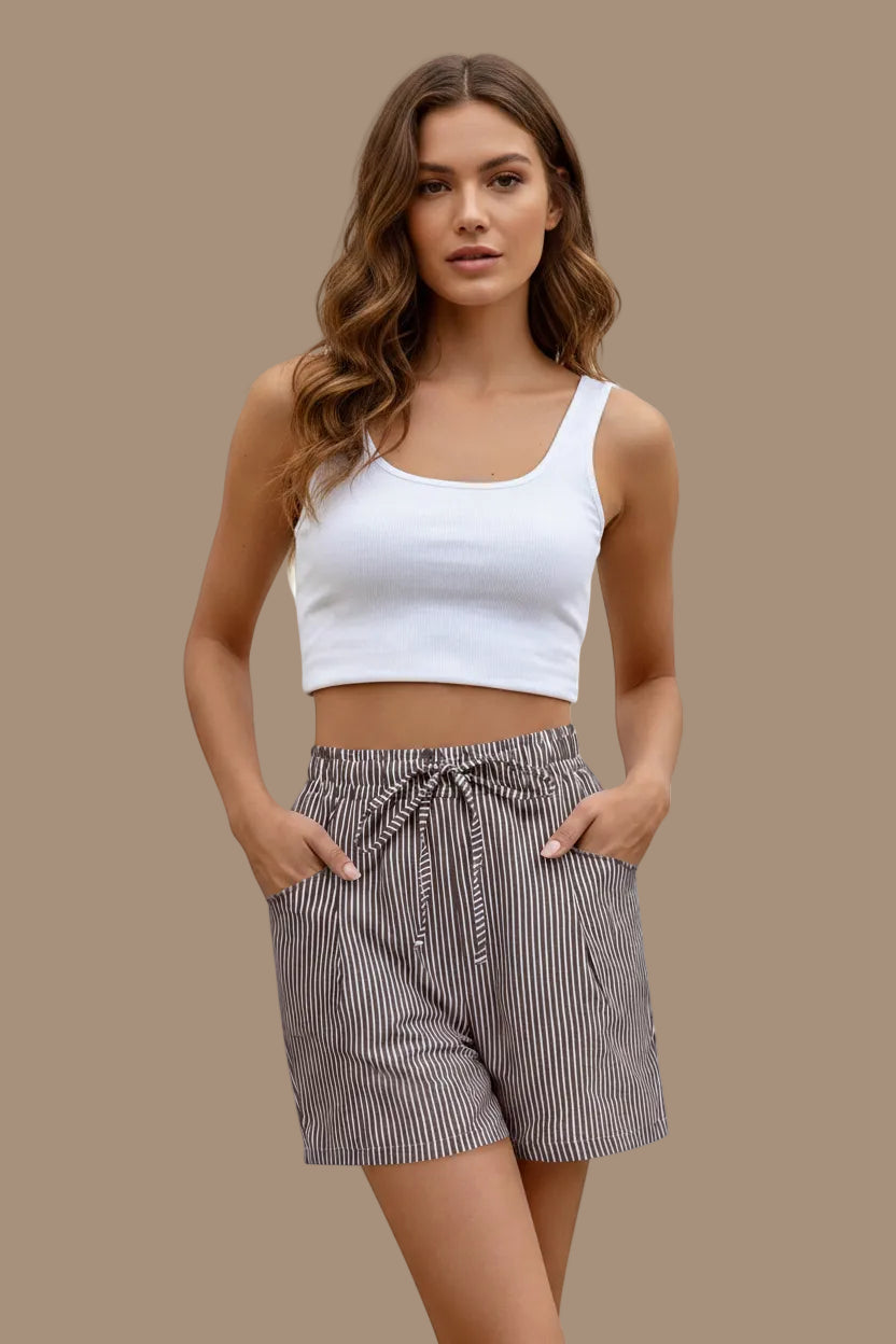 Beach Ready Shorts with Comfortable High Rise Fit
