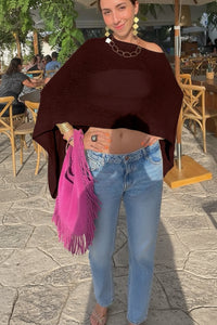 Bohemian Inspired Cover-Up Top for Resort Styling