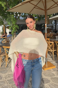 Bohemian Inspired Cover-Up Top for Resort Styling