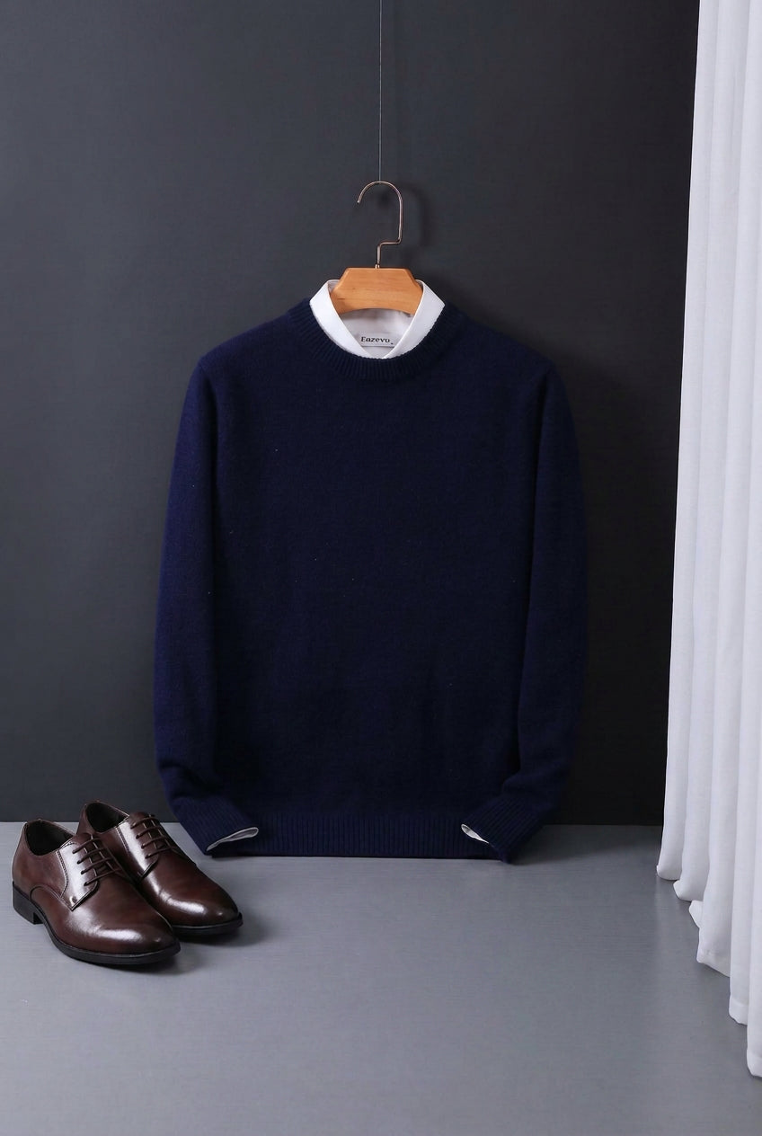Classic Everyday Pullover Knit Sweater