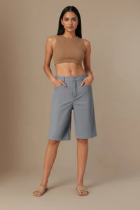 Casual Utility Shorts with Comfortable High Waist Fit