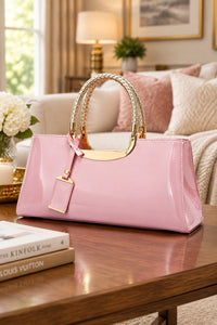Glossy Finish Handbag