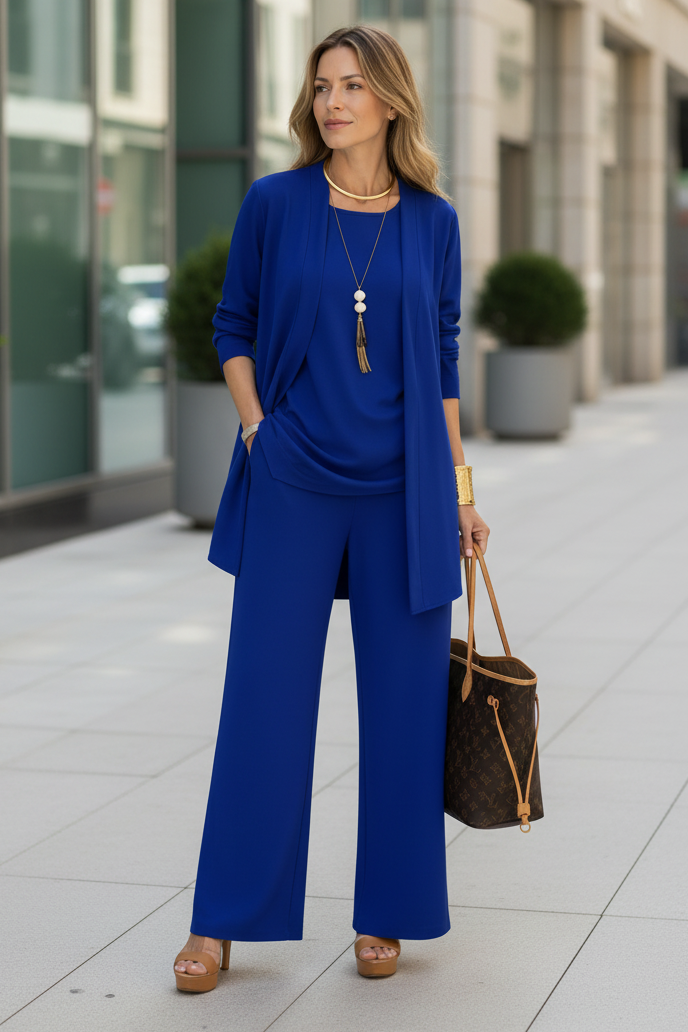 Casual Wide Leg Co-Ord Set for Modern Comfort