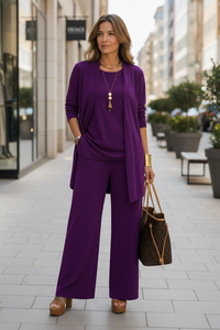 Casual Wide Leg Co-Ord Set for Modern Comfort