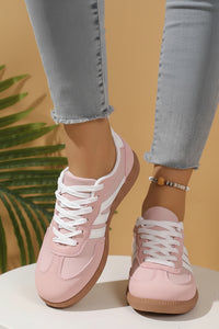Lace-Up Platform Casual Sneakers
