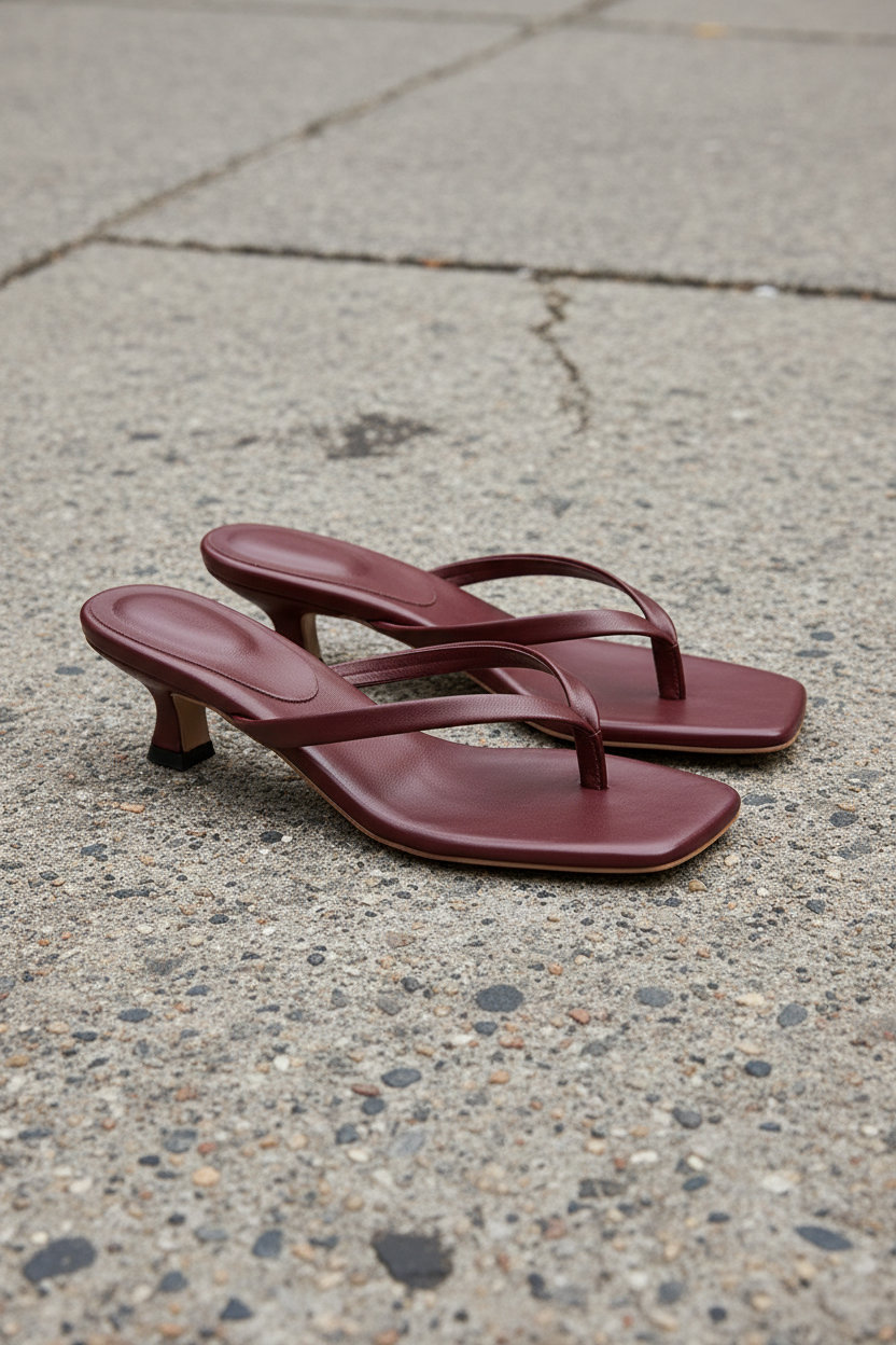 Gentle Lift Kitten Heel Sandals