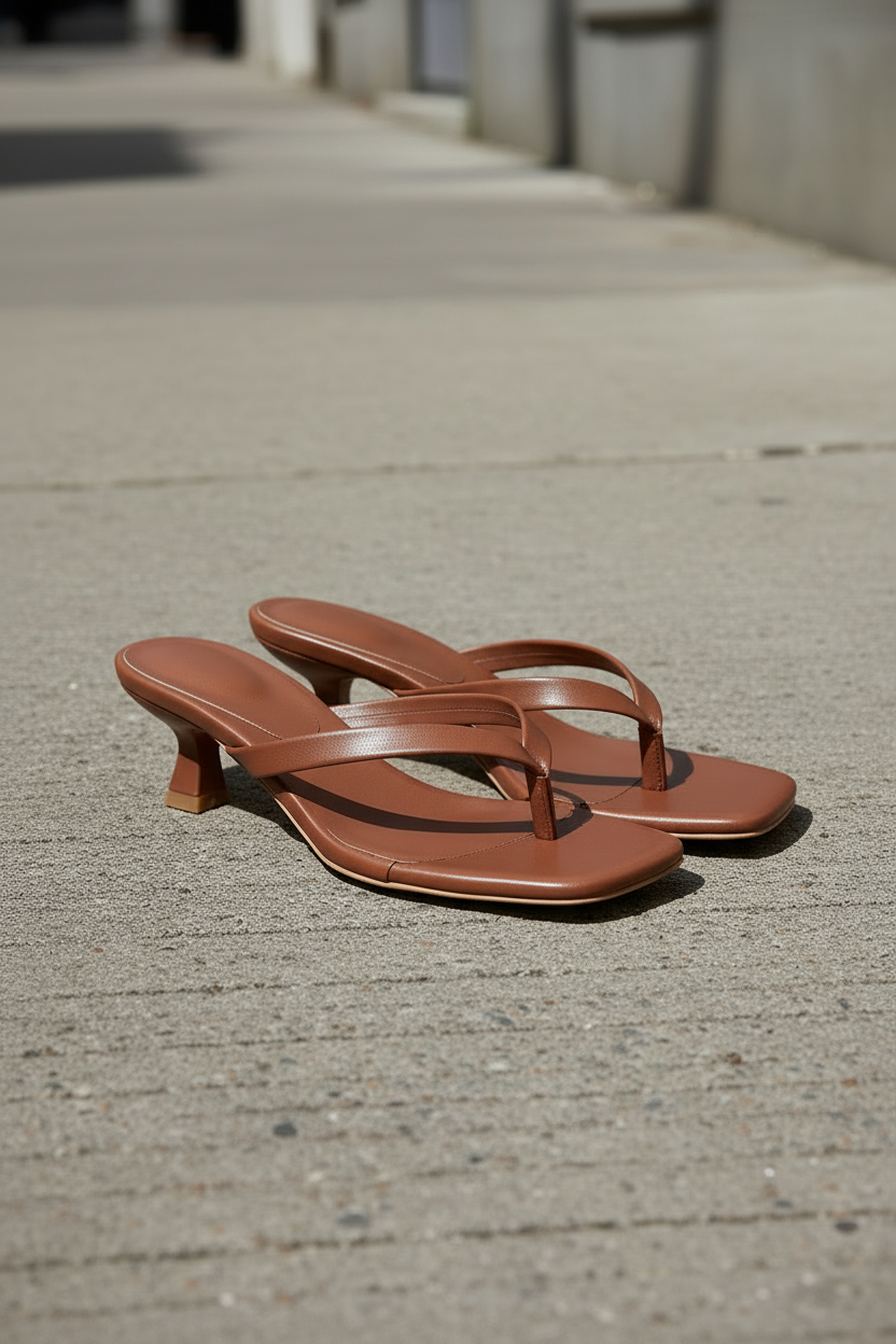 Gentle Lift Kitten Heel Sandals