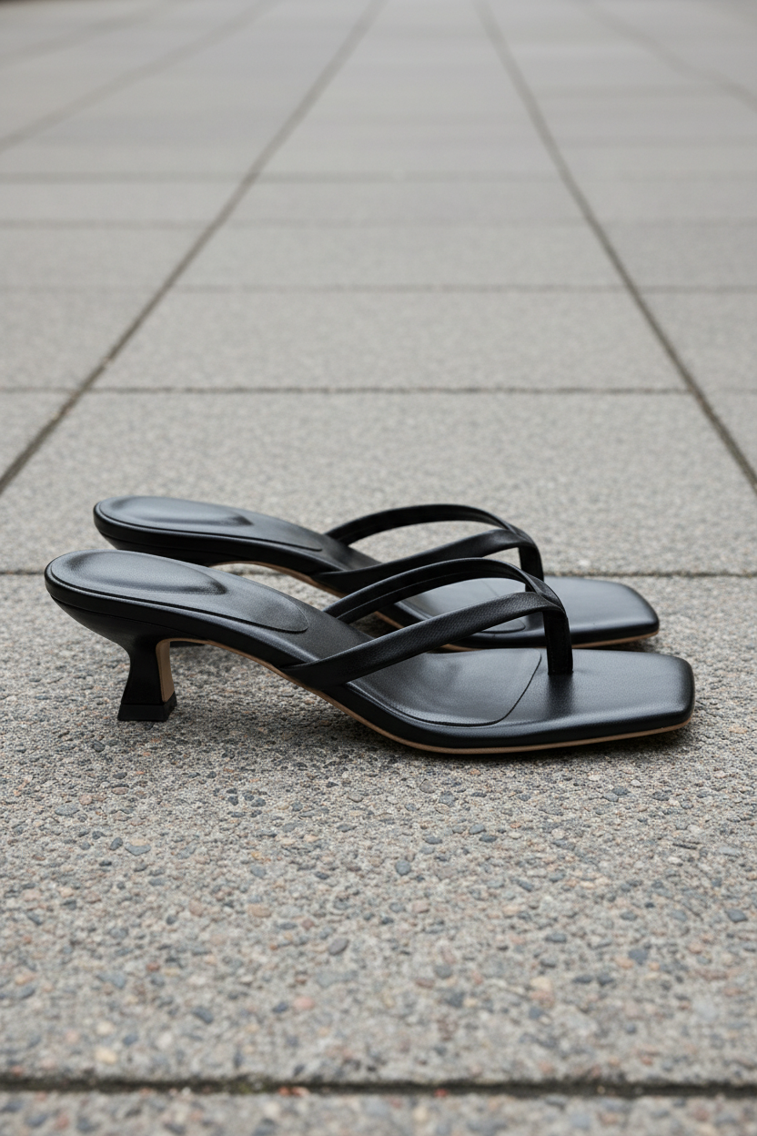 Gentle Lift Kitten Heel Sandals