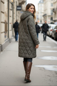 Hooded Quilted Parka