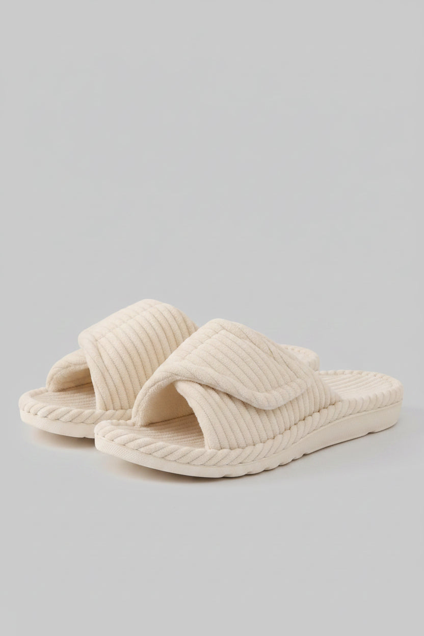 Open Toe Arch Support Slippers