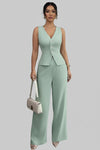 Chic Linen Two Piece Set