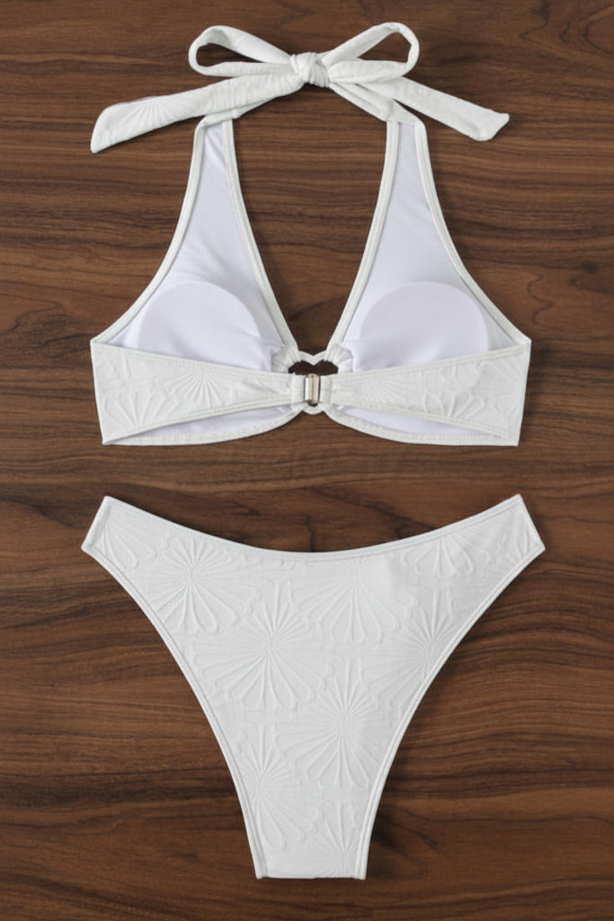 Playful Bikini Set Heart Cutout