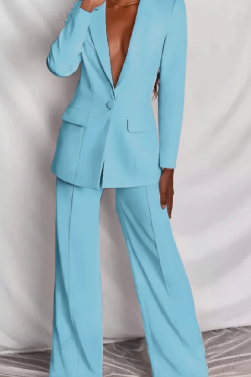 Polished Tailored Suit Set