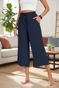 Relaxed Cropped Summer Pants Elegant