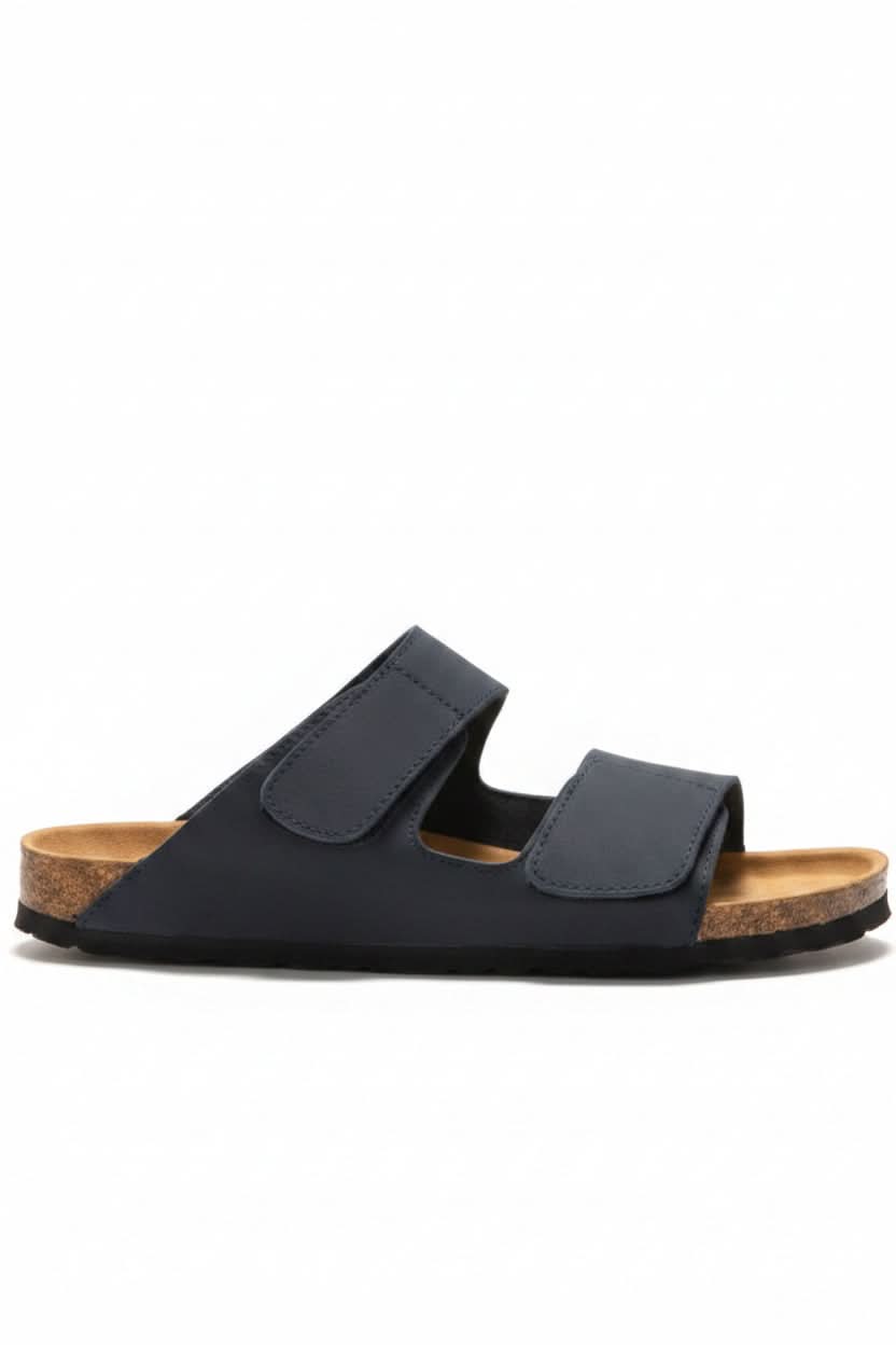Arch Support Double Strap Slide Sandals