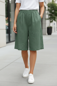 Relaxed Culotte Shorts