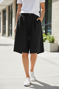 Relaxed Culotte Shorts