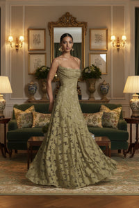 Flowing A-Line Maxi Dress