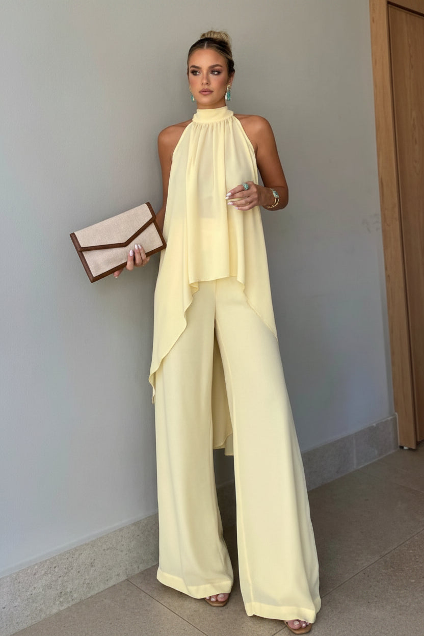 Refined Two-Piece Outfit with Modern Minimalist Appeal