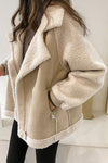 Sculpted Suede Winter Coat for Elegant Style and Warmth 0