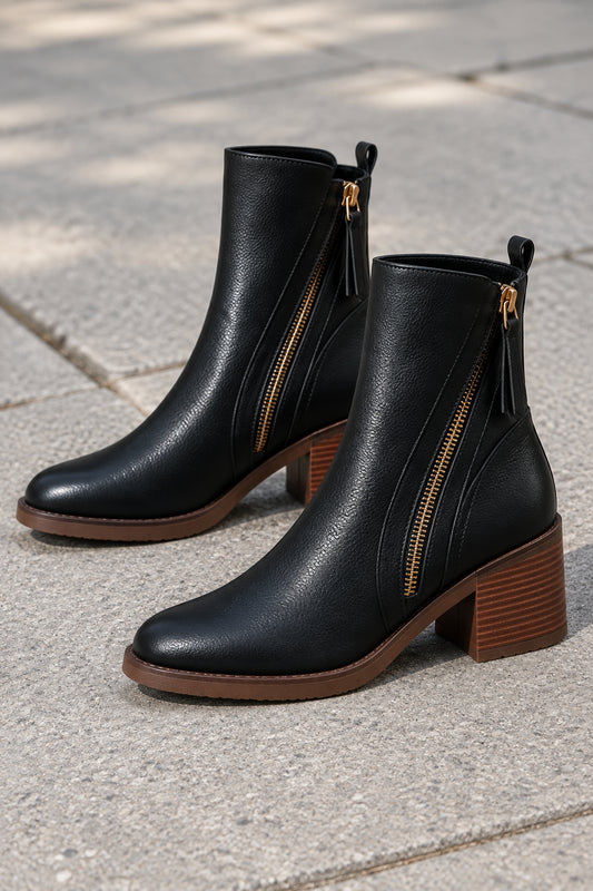 Vielseitig kombinierbare Ankle Boots