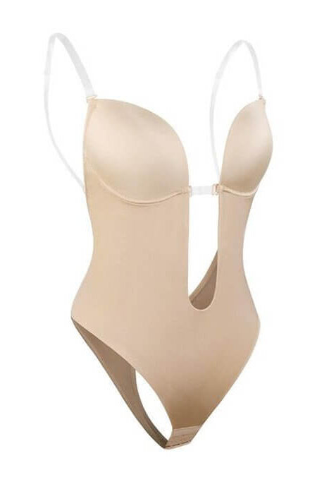 Seamless Backless Body Shaper for Effortless Curve Enhancement 0