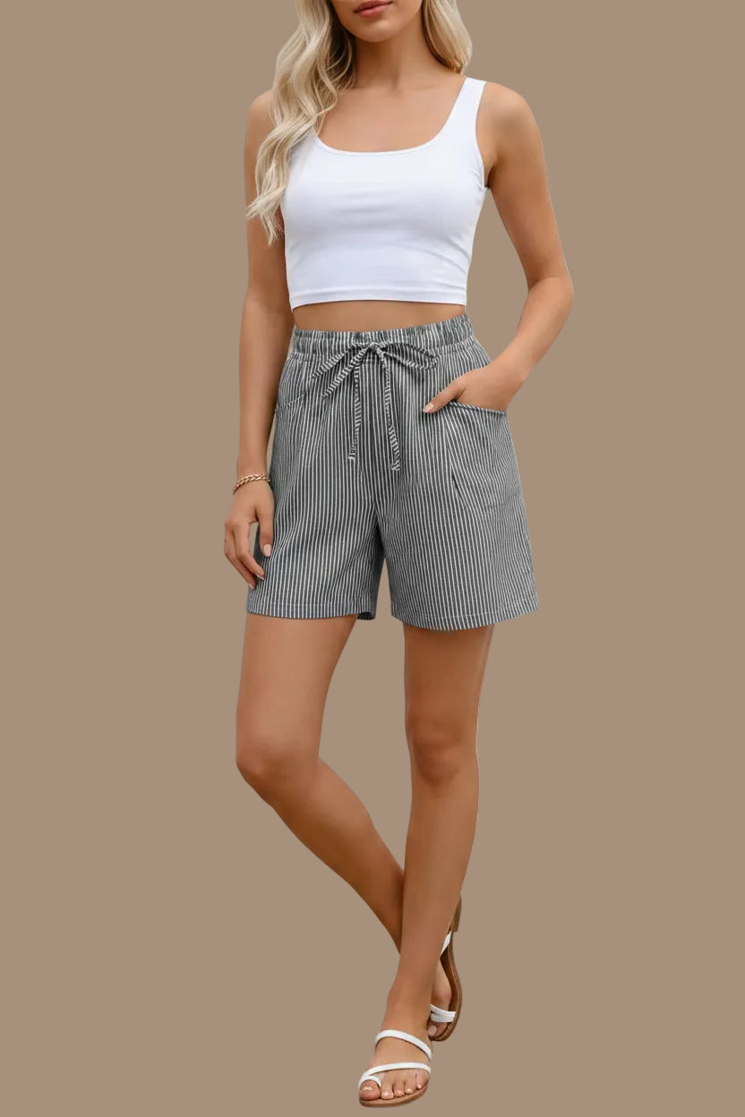 Beach Ready Shorts with Comfortable High Rise Fit