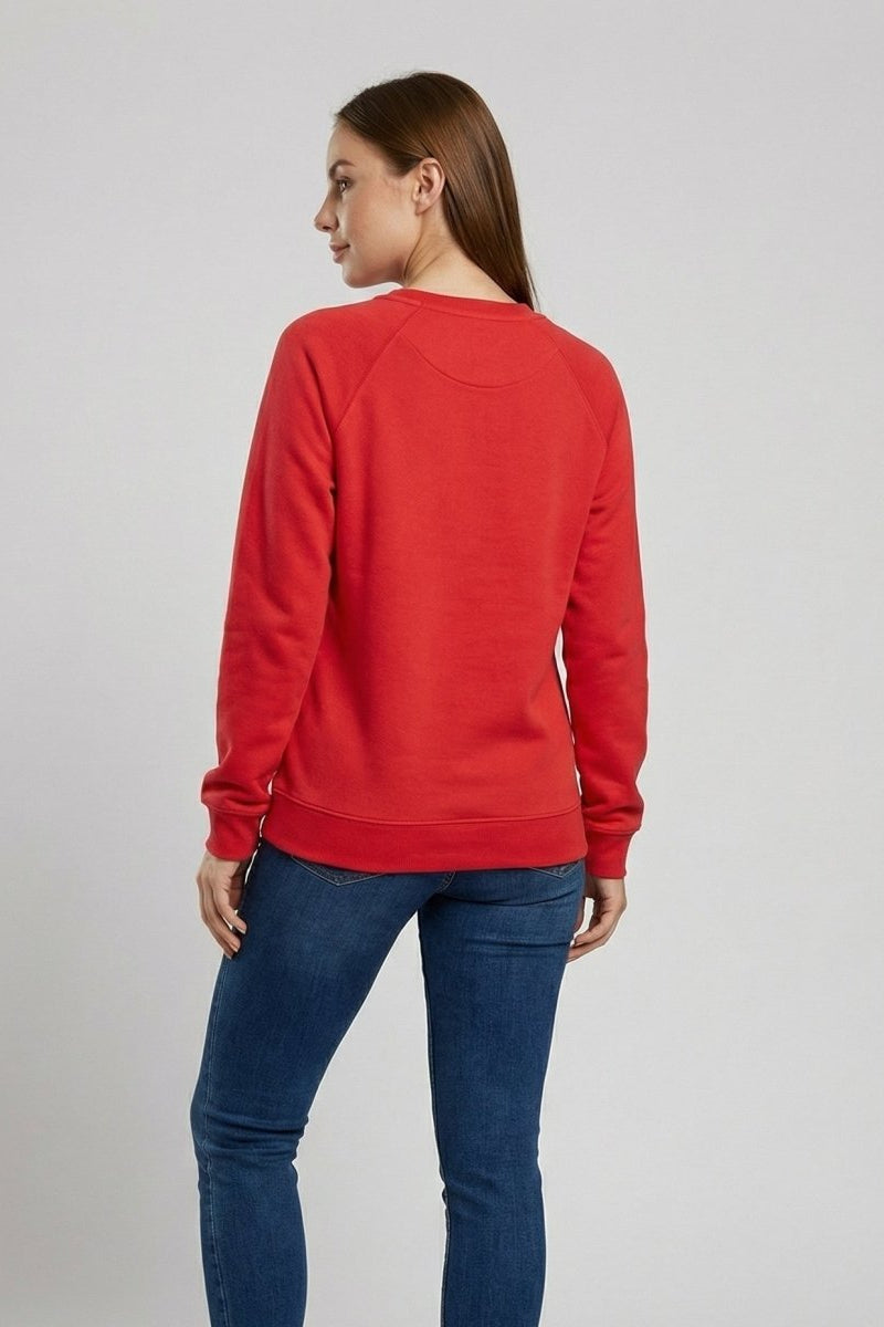 Soft Crew Neck Sweatshirt for Effortless Autumn Comfort 3