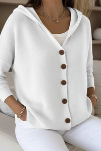 Soft Hooded Knit Cardigan for Effortless Comfort and Style 13