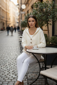 Soft Hooded Knit Cardigan for Effortless Comfort and Style 2