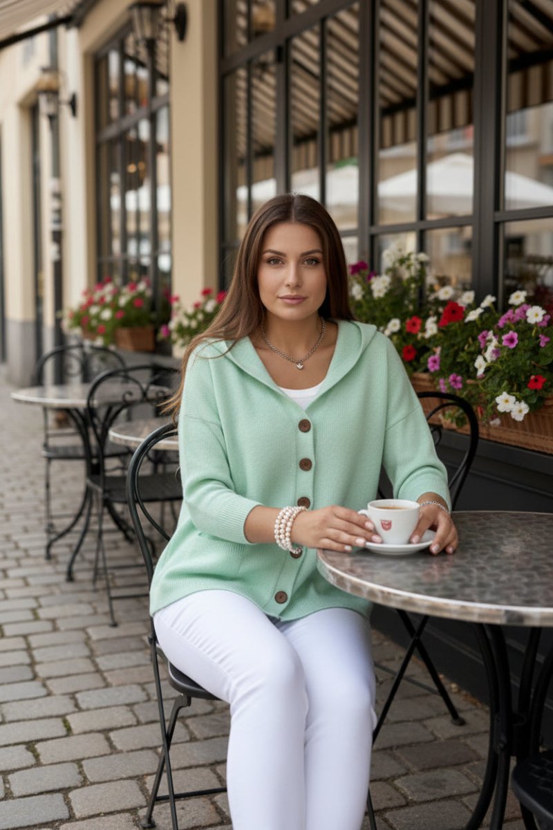 Soft Hooded Knit Cardigan for Effortless Comfort and Style 3