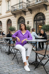 Soft Hooded Knit Cardigan for Effortless Comfort and Style 5