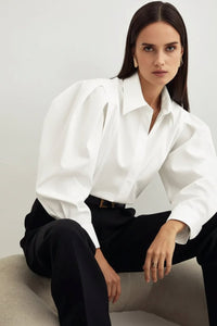 Sophisticated Professional Fit Button-Up Shirt for Timeless Style 0