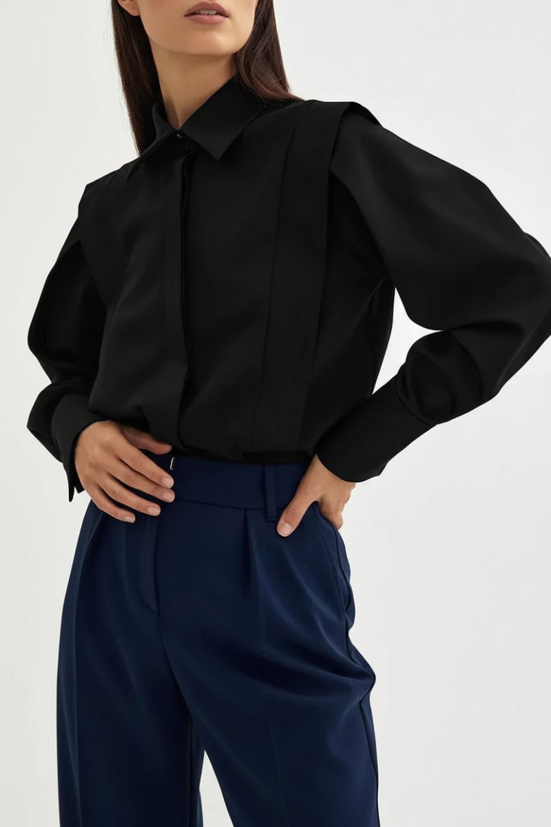 Sophisticated Professional Fit Button-Up Shirt for Timeless Style 2