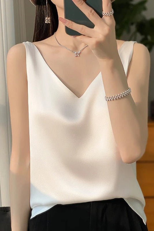 Sophisticated Silk Satin Blouse for Elegant Style and Comfort 3
