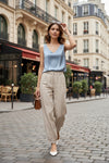 Sophisticated Silk Satin Blouse for Elegant Style and Comfort 4