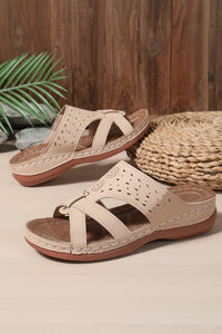 Stylish Platform Wedge Sandals with Orthopedic Support 4