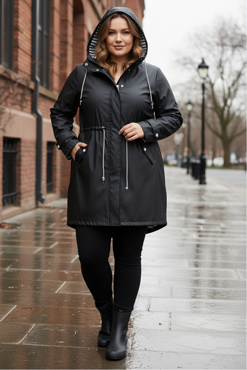 Stylish Waterproof Jacket for Urban Comfort and Confidence 0