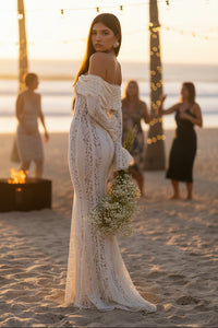 Romantic Off-Shoulder Maxi Dress