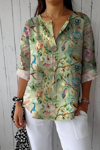 Timeless Floral Cotton Blouse for Effortless Everyday Elegance 5