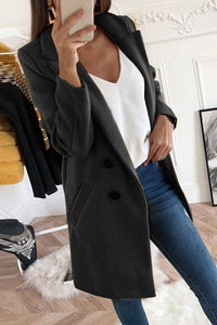 Timeless Jazz Mantel Coat with Elegant Collar and Utility Pockets 7