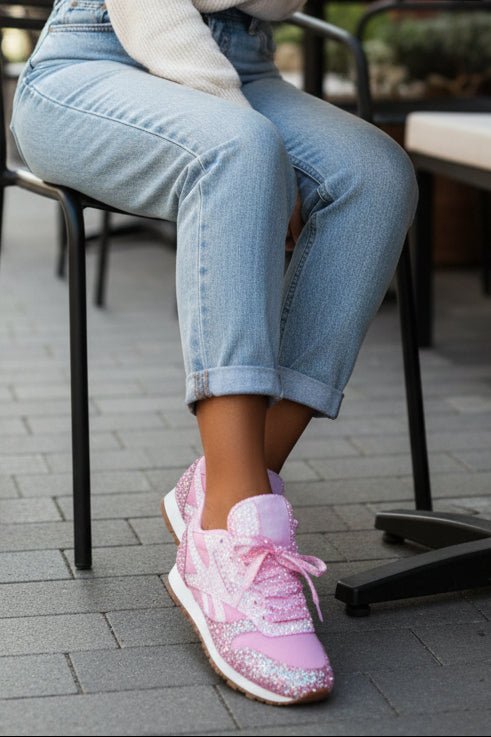 Trendy Glitter Sneakers for All-Day Comfort and Style 1
