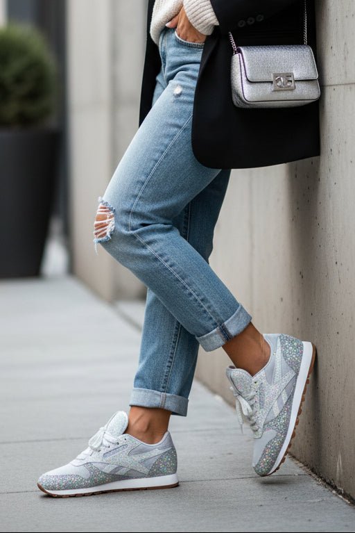Trendy Glitter Sneakers for All-Day Comfort and Style 3