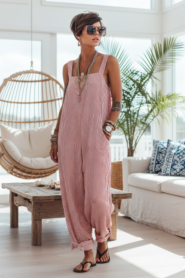 Boho Summer Jumpsuit