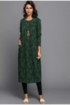 Cozy Floral Midi Dress