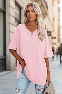 Neck Top Oversized Fit