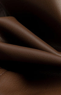 Vivian Sheepskin Leather Pants - Straight-Leg Design with Circular Buckle 8