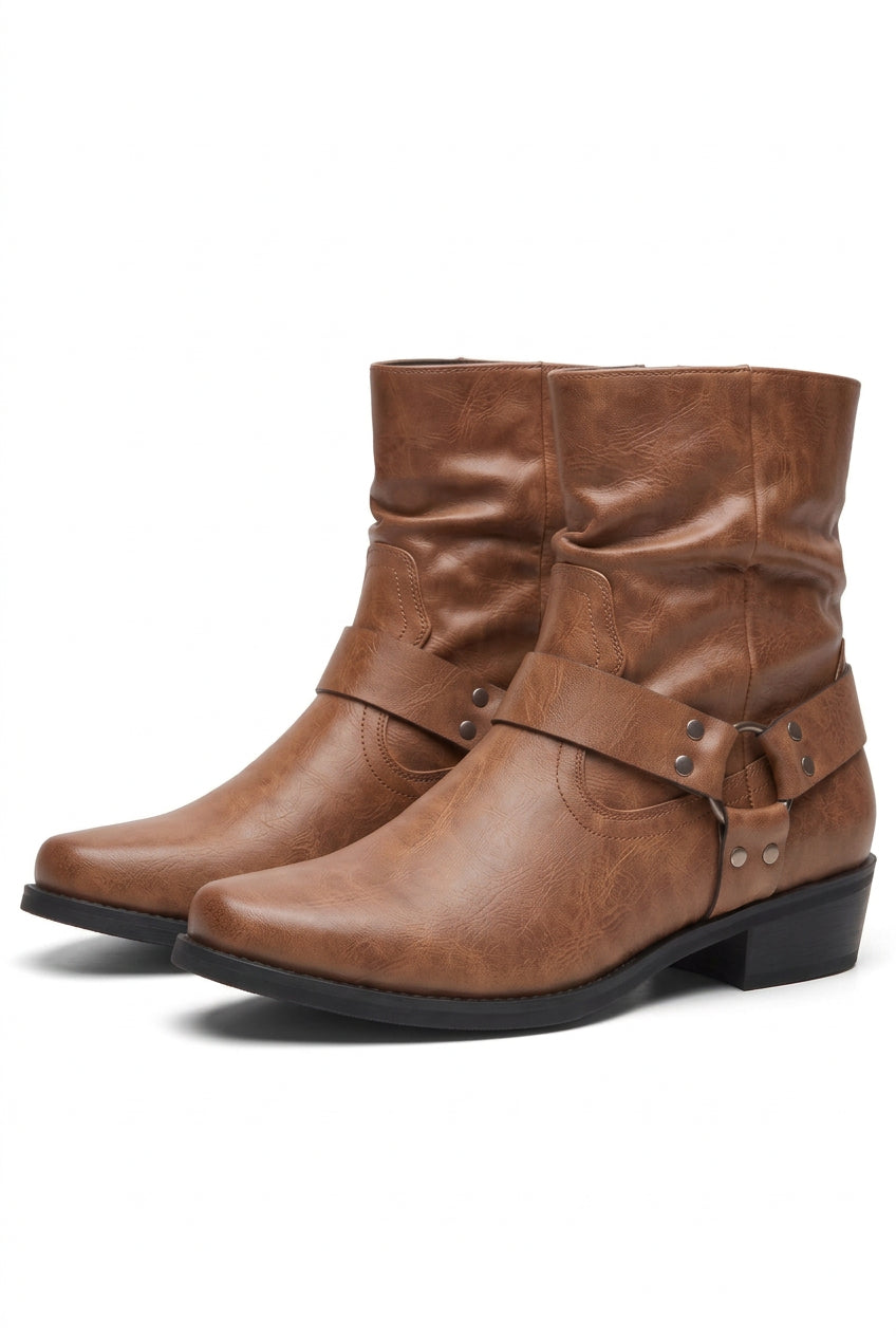 Dark Cowboy Boots